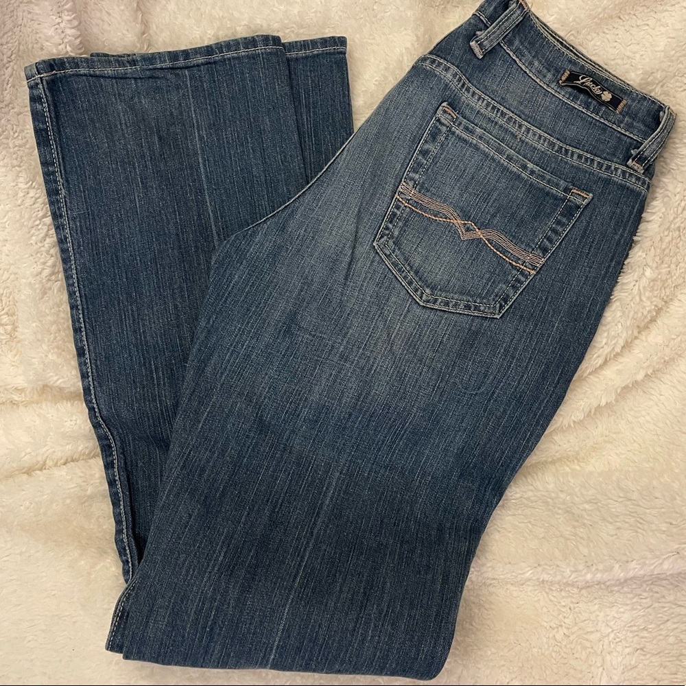 Lucky “Logan Classic rider” size 8 jeans.